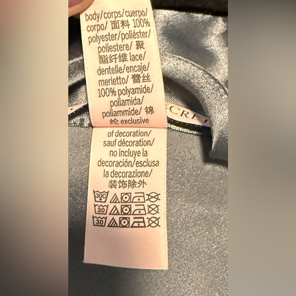 VICTORIA’S SECRET Satin & Lace Robe - Size XS - Picture 5 of 7